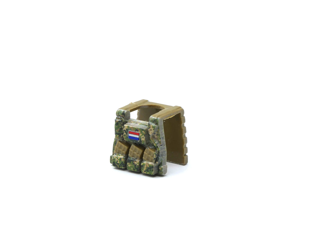Defensie Vest NFP Multitone vlag